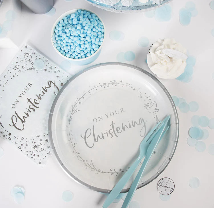 Blue & Silver Christening PartyTime Malta