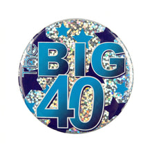 Load image into Gallery viewer, Age 40 Small Badge - 5.5cm - 1pc