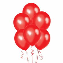 Load image into Gallery viewer, 12&quot; Latex Balloon - Metallic Red
