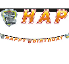 Load image into Gallery viewer, Cars 3 "happy Birthday" Die-cut Banner