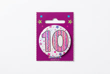 Load image into Gallery viewer, Age 10 Badge - 5cm