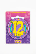 Load image into Gallery viewer, Age 12 Badge - 5cm