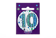 Load image into Gallery viewer, Age 10 Badge - 5cm