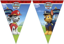 Load image into Gallery viewer, Paw Patrol Triangle Flag Banner 9 flags - 2.3m