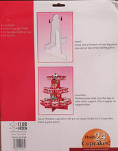 Load image into Gallery viewer, Red Football Cupcake Kit Stand - 24 Pieces