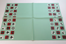 Load image into Gallery viewer, Festive Square Christmas Paper Table Covers - 2pcs