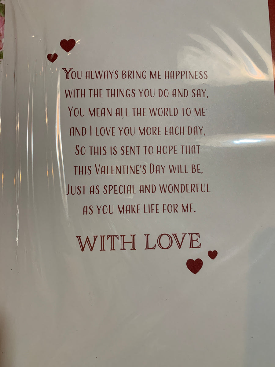 Valentines Card - Girlfriend – PartyTime Malta