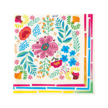 Load image into Gallery viewer, Boho Floral Paper Napkins (Pack of 20)
