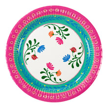 Load image into Gallery viewer, Boho Floral Paper Plates (Pack of 12)
