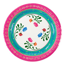 Load image into Gallery viewer, Boho Floral Paper Plates (Pack of 12)