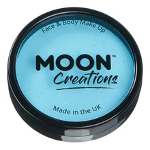 Load image into Gallery viewer, Moon Creations Pro Face Paint Cake Pot - Light Blue