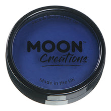 Load image into Gallery viewer, Moon Creations Pro Face Paint Cake Pot - Dark Blue