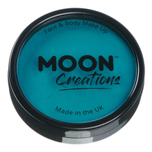 Load image into Gallery viewer, Moon Creations Pro Face Paint Cake Pot - Teal
