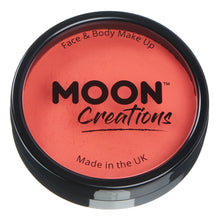 Load image into Gallery viewer, Moon Creations Pro Face Paint Cake Pot - Coral