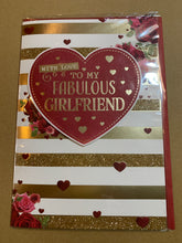 Load image into Gallery viewer, Valentines Card - Girlfriend
