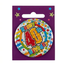 Load image into Gallery viewer, Age 40 Small Badge - 5.5cm - 1pc