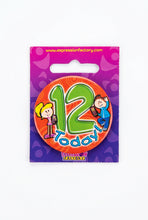 Load image into Gallery viewer, Age 12 Badge - 5cm