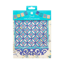 Load image into Gallery viewer, Souk Blue Paper Garland - 3m