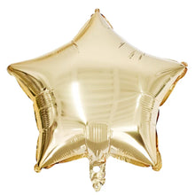 Load image into Gallery viewer, White Gold Star Foil Balloon  - 20"/ 18"