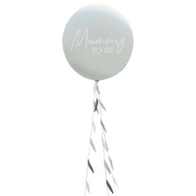 Load image into Gallery viewer, Ginger Ray Mummy To Be Baby Shower Balloon with Botanical Tail - 32"