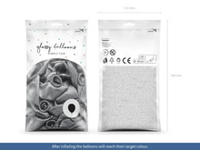 Load image into Gallery viewer, Silver Glossy Balloons 12" - 50pcs