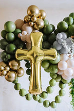Load image into Gallery viewer, Gold Cross Foil Balloon  - 103.5x74.5 cm