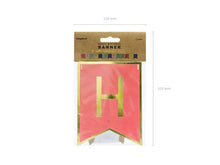 Load image into Gallery viewer, Multi Coloured Happy Birthday Banner Bunting