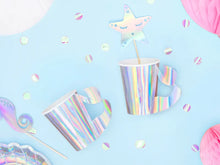 Load image into Gallery viewer, Mermaid Shine Paper Cups (8pk)