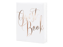 Load image into Gallery viewer, Rose Gold Foil Guest Book - 22 Pages
