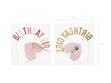 Load image into Gallery viewer, Birthday Girl Metal Headband