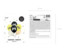 Load image into Gallery viewer, Gaming Party Latex Balloons - 6ct