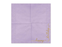 Load image into Gallery viewer, Happy Birthday Pastel Paper Napkins - 12ct