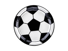 Load image into Gallery viewer, Football Dessert Plates - 6pcs
