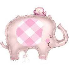 Load image into Gallery viewer, Pink Elephant Giant Foil Balloon - 29"