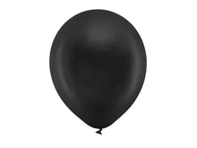 Load image into Gallery viewer, Rainbow Balloons 30cm Metallic Black - 100pcs