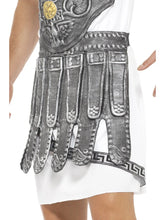Load image into Gallery viewer, Men's Roman Armour Silver Latex Skirt