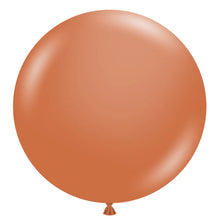 Load image into Gallery viewer, Tuftex 24" Latex Balloon - Burnt Orange