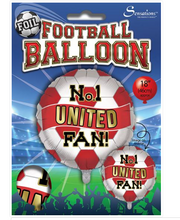 Load image into Gallery viewer, Manchester United No. 1 Fan 18" Foil Balloon