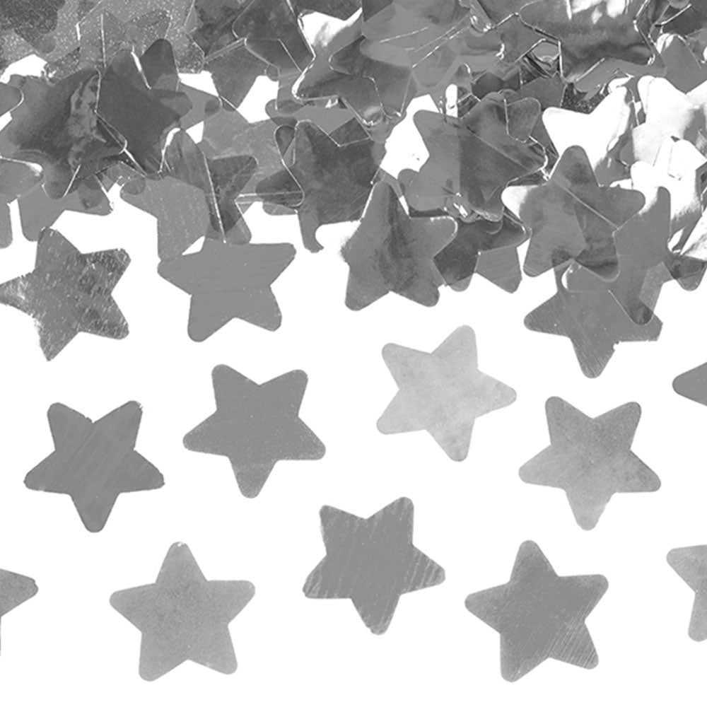 Confetti Cannon, Silver Foil Star PartyTime Malta