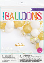 Load image into Gallery viewer, Gold, Silver & White Arch Kit