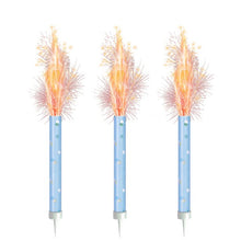 Load image into Gallery viewer, Blue Glitz, Cake Ice Fountains (3 Pack)