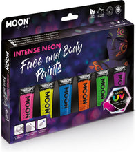 Load image into Gallery viewer, Intense Neon Face And Body Paints