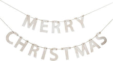 Load image into Gallery viewer, Ginger Ray Merry Christmas Wooden Bunting