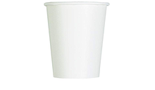 Load image into Gallery viewer, White Solid 9oz FSC Paper Cups, 14ct

