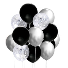 Load image into Gallery viewer, 12" Latex Balloon, Metallic Black