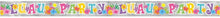 Load image into Gallery viewer, Luau Foil Party Banner (2.7m)