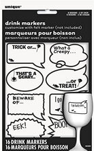 Load image into Gallery viewer, Halloween Customize Drink Markers (16ct)
