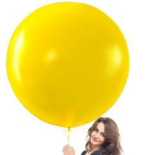 Load image into Gallery viewer, 36" Latex Balloon - Lemon Yellow