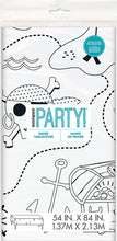 Load image into Gallery viewer, Ahoy Pirate Paper Activity And Colouring Tablecover