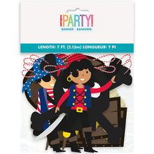 Load image into Gallery viewer, Ahoy Pirate Party Garland
